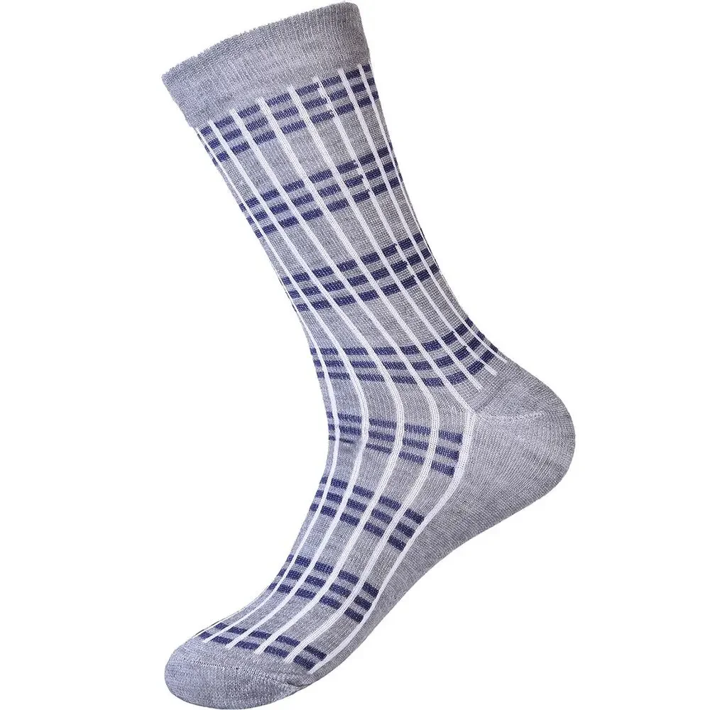 5-Pair Men's Socks - Dashed | Men's Crew Socks | Men's Casual Socks
